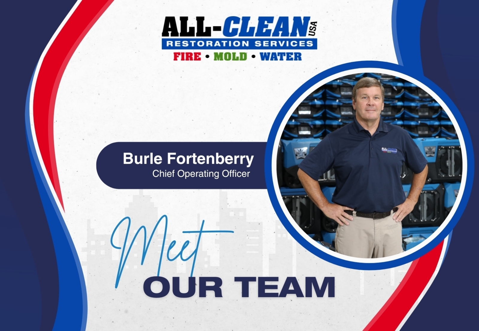 Meet the Team - Introducing Burle Fortenberry