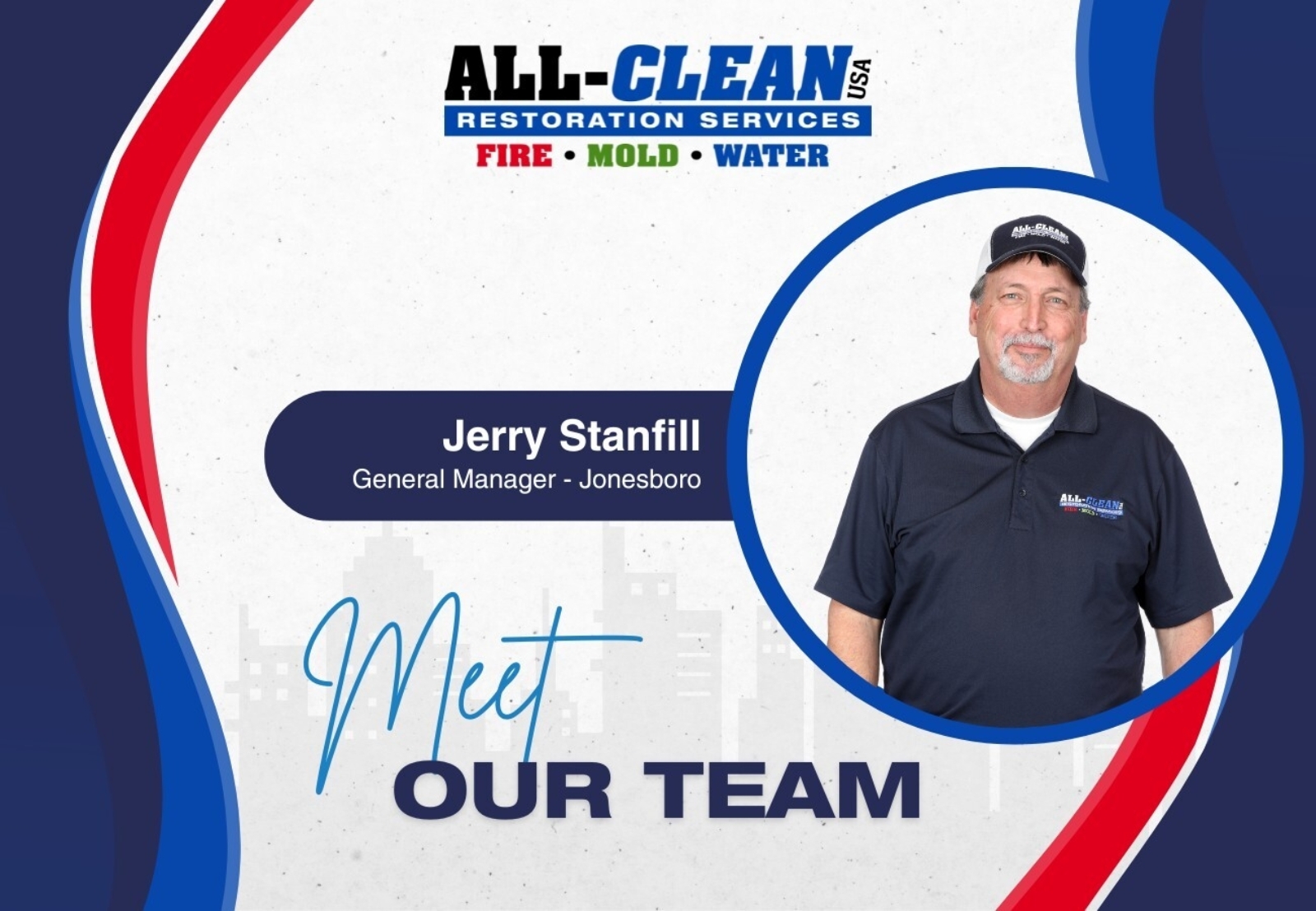 Meet the Team - Introducing Jerry Stanfill
